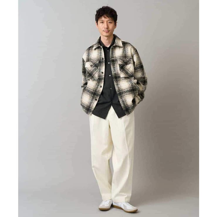 【イージーケア/洗濯機で洗える】ツイードCPOジャケット | a.v.v【MEN】 | 詳細画像3 