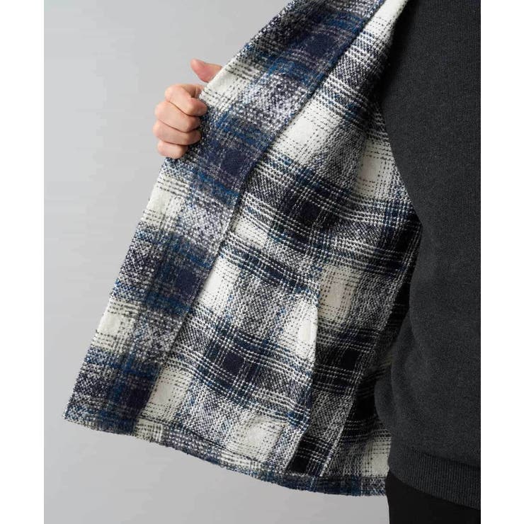 【イージーケア/洗濯機で洗える】ツイードCPOジャケット | a.v.v【MEN】 | 詳細画像30 