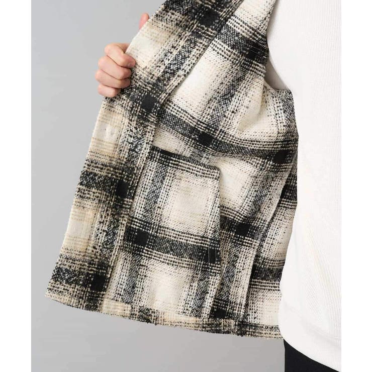 【イージーケア/洗濯機で洗える】ツイードCPOジャケット | a.v.v【MEN】 | 詳細画像31 