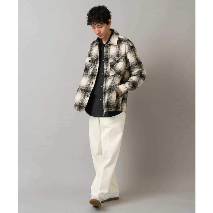 【イージーケア/洗濯機で洗える】ツイードCPOジャケット | a.v.v【MEN】 | 詳細画像5 