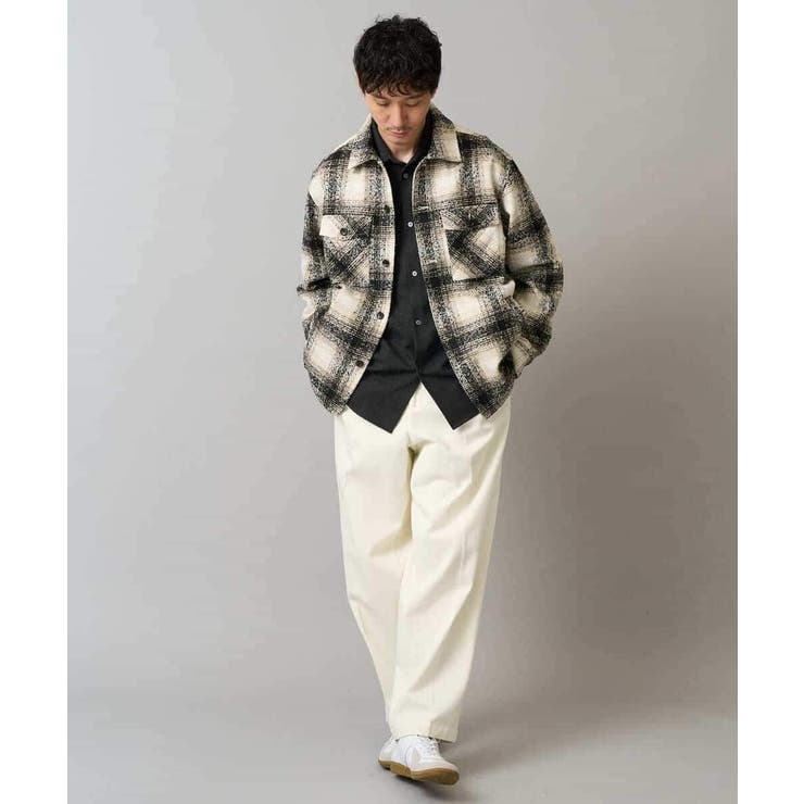 【イージーケア/洗濯機で洗える】ツイードCPOジャケット | a.v.v【MEN】 | 詳細画像6 