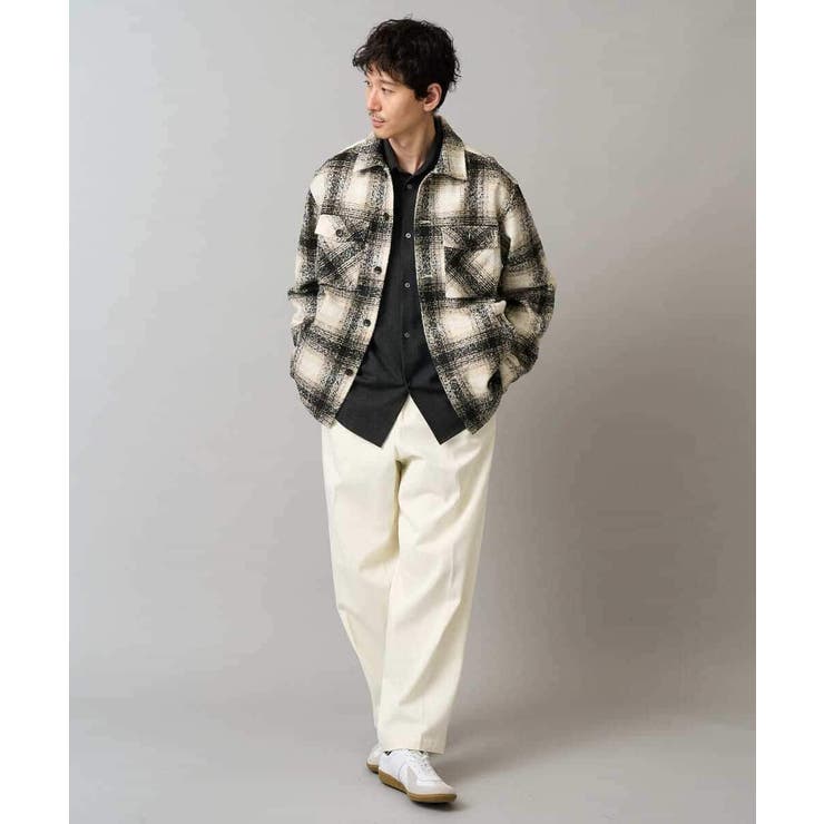 【イージーケア/洗濯機で洗える】ツイードCPOジャケット | a.v.v【MEN】 | 詳細画像7 