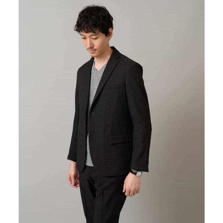 デニムライクストレッチ裏起毛テーラードジャケット | a.v.v【MEN】 | 詳細画像17 