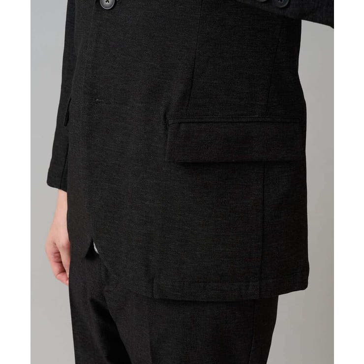 デニムライクストレッチ裏起毛テーラードジャケット | a.v.v【MEN】 | 詳細画像23 