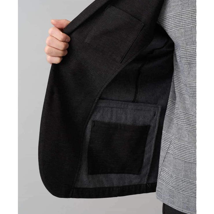 デニムライクストレッチ裏起毛テーラードジャケット | a.v.v【MEN】 | 詳細画像25 