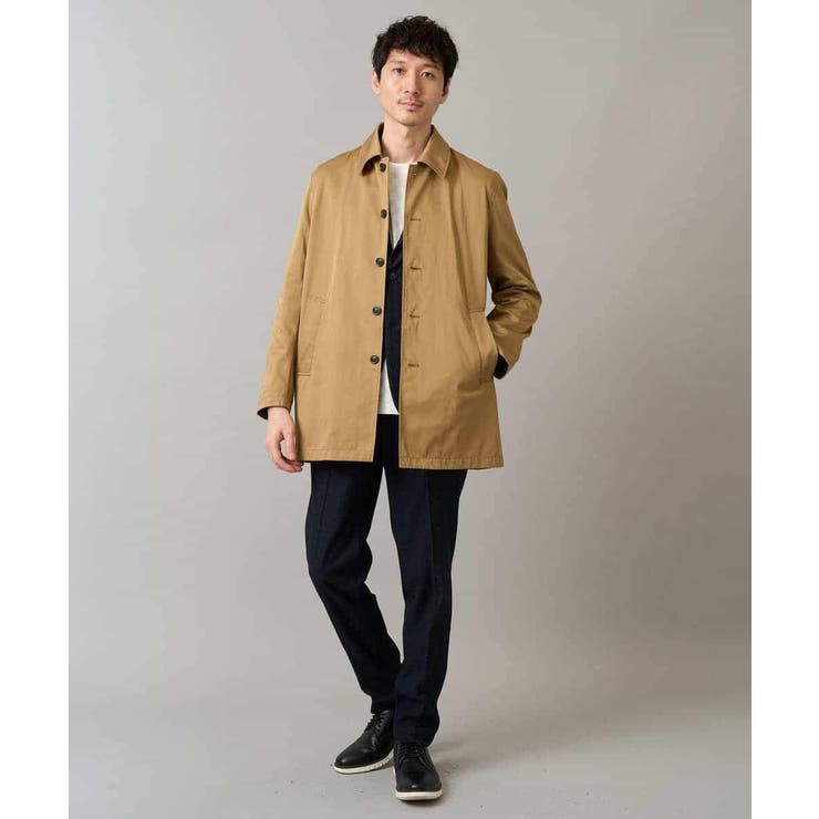 デニムライクストレッチ裏起毛テーラードジャケット | a.v.v【MEN】 | 詳細画像8 