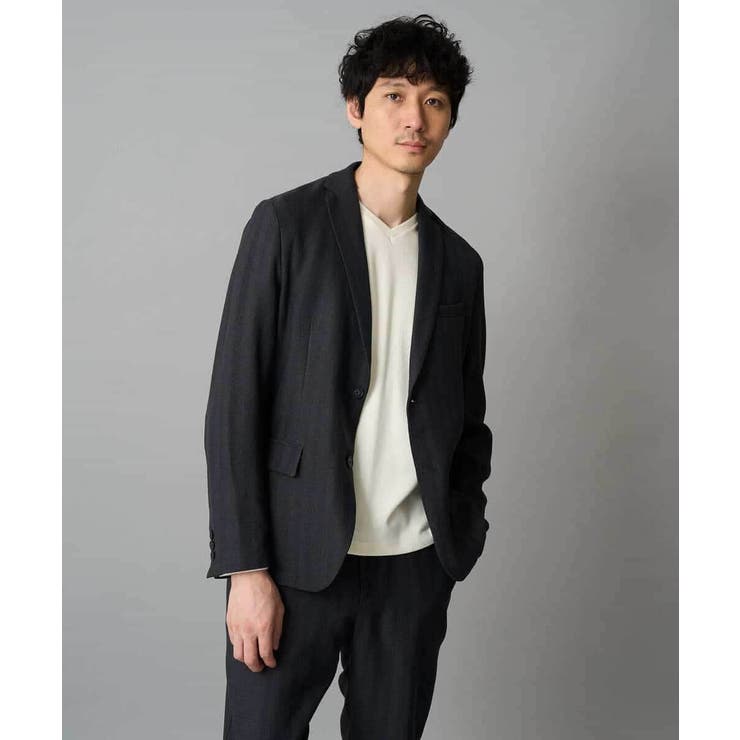 LANATECヘリンボーンテーラードジャケット | a.v.v【MEN】 | 詳細画像14 