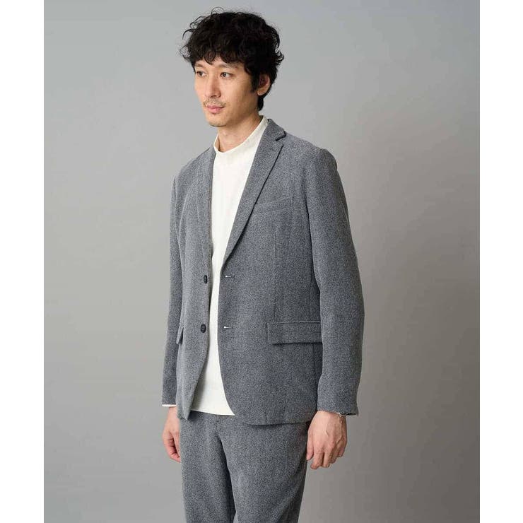 LANATECヘリンボーンテーラードジャケット | a.v.v【MEN】 | 詳細画像16 