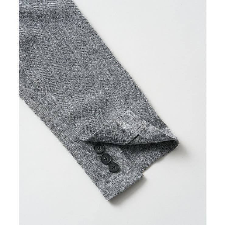 LANATECヘリンボーンテーラードジャケット | a.v.v【MEN】 | 詳細画像32 