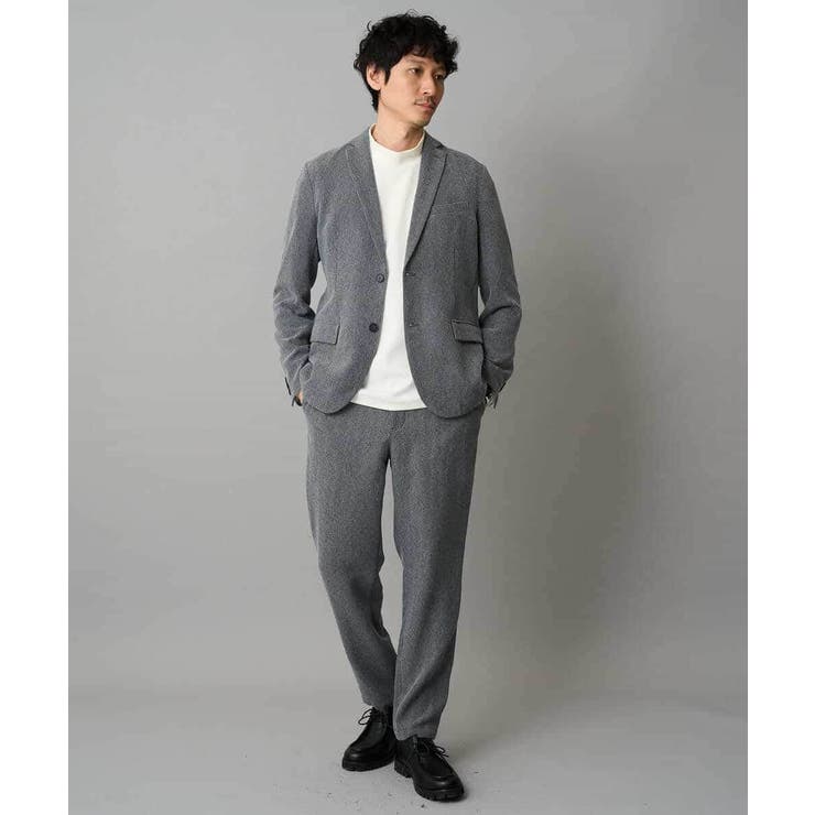 LANATECヘリンボーンテーラードジャケット | a.v.v【MEN】 | 詳細画像4 