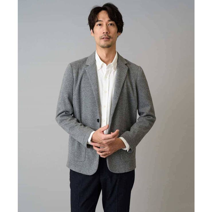 ダブルフェイスジャージースマートジャケット | a.v.v【MEN】 | 詳細画像13 