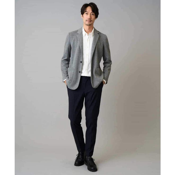 ダブルフェイスジャージースマートジャケット | a.v.v【MEN】 | 詳細画像2 