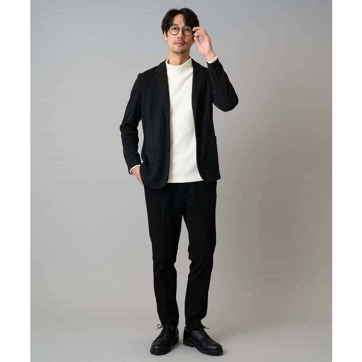 ダブルフェイスジャージースマートジャケット | a.v.v【MEN】 | 詳細画像9 