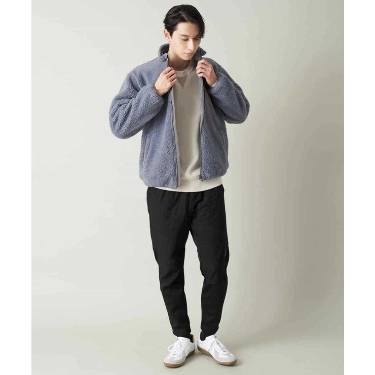 【洗濯機で洗える】ボアフリースブルゾン[WEB限定サイズ] | a.v.v【MEN】 | 詳細画像11 