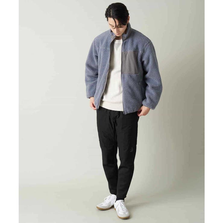 【洗濯機で洗える】ボアフリースブルゾン[WEB限定サイズ] | a.v.v【MEN】 | 詳細画像12 