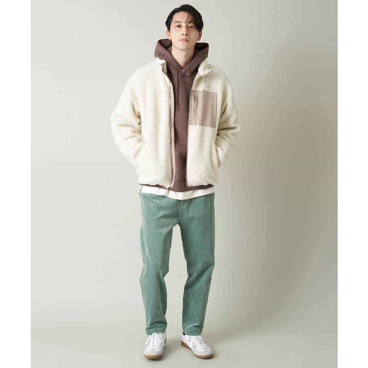 【洗濯機で洗える】ボアフリースブルゾン[WEB限定サイズ] | a.v.v【MEN】 | 詳細画像13 