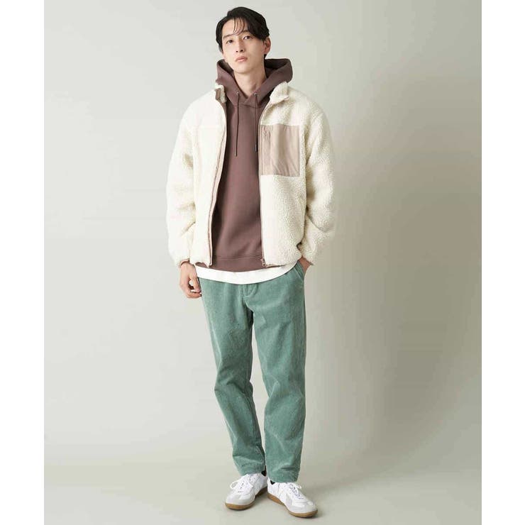 【洗濯機で洗える】ボアフリースブルゾン[WEB限定サイズ] | a.v.v【MEN】 | 詳細画像14 