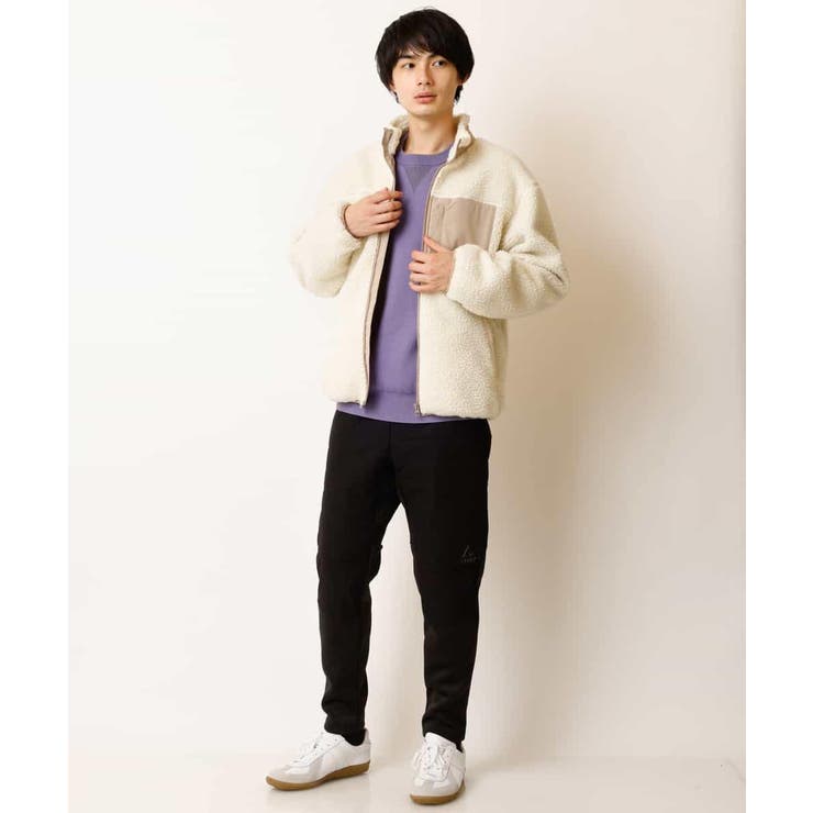 【洗濯機で洗える】ボアフリースブルゾン[WEB限定サイズ] | a.v.v【MEN】 | 詳細画像15 