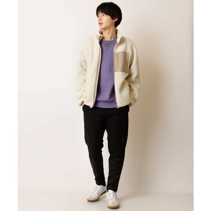 【洗濯機で洗える】ボアフリースブルゾン[WEB限定サイズ] | a.v.v【MEN】 | 詳細画像17 