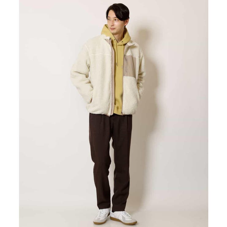 【洗濯機で洗える】ボアフリースブルゾン[WEB限定サイズ] | a.v.v【MEN】 | 詳細画像19 