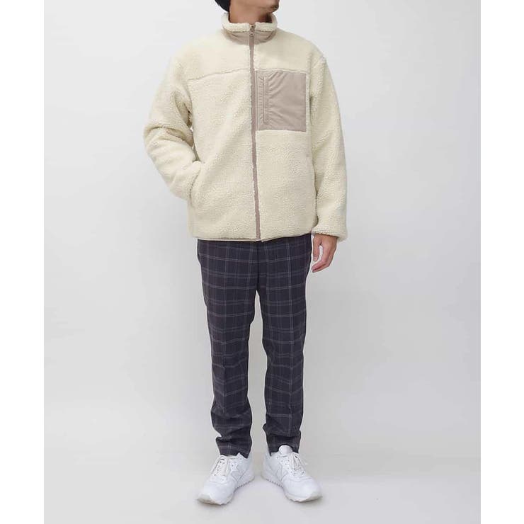 【洗濯機で洗える】ボアフリースブルゾン[WEB限定サイズ] | a.v.v【MEN】 | 詳細画像20 