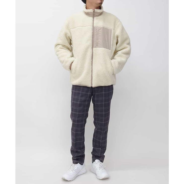 【洗濯機で洗える】ボアフリースブルゾン[WEB限定サイズ] | a.v.v【MEN】 | 詳細画像21 