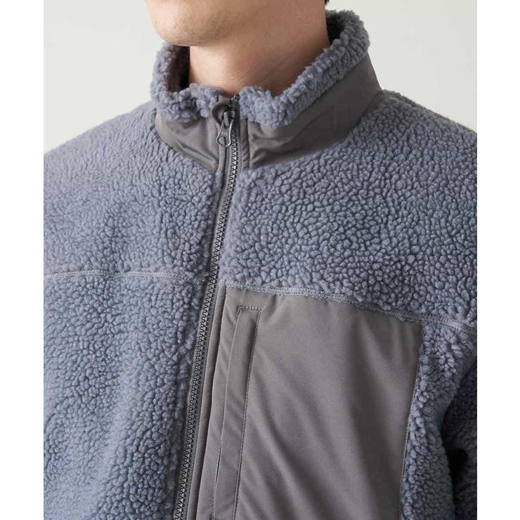 【洗濯機で洗える】ボアフリースブルゾン[WEB限定サイズ] | a.v.v【MEN】 | 詳細画像31 