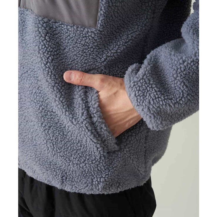 【洗濯機で洗える】ボアフリースブルゾン[WEB限定サイズ] | a.v.v【MEN】 | 詳細画像33 