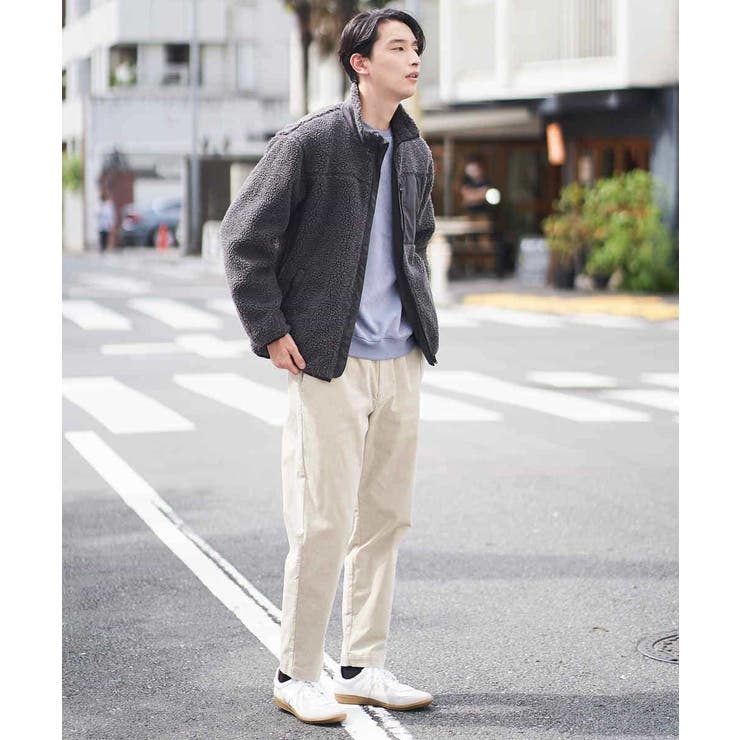 【洗濯機で洗える】ボアフリースブルゾン[WEB限定サイズ] | a.v.v【MEN】 | 詳細画像6 