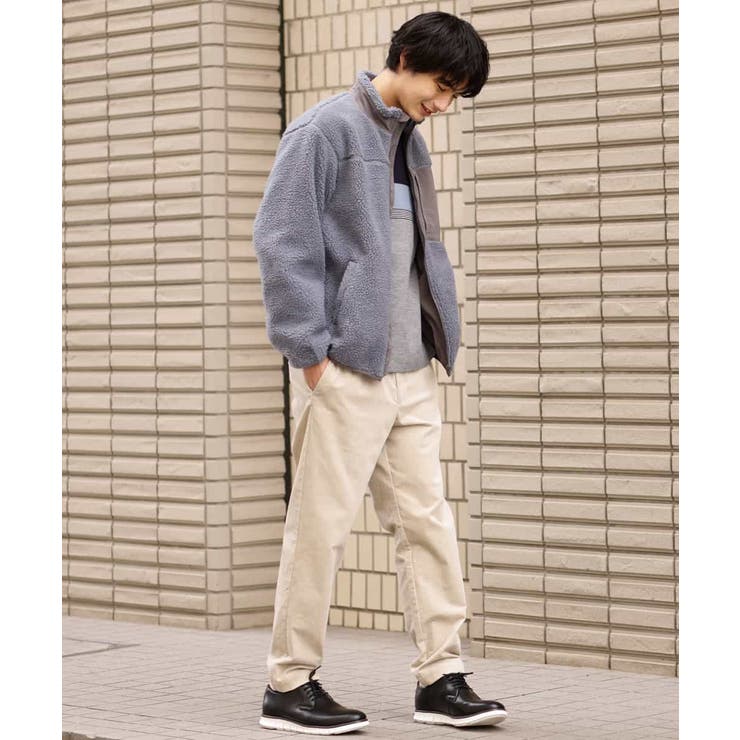 【洗濯機で洗える】ボアフリースブルゾン[WEB限定サイズ] | a.v.v【MEN】 | 詳細画像9 