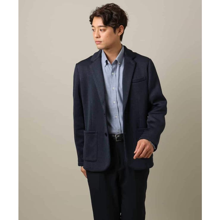 【洗濯機で洗える】ヘリンボーン柄テーラードジャケット(セットアップ可） | a.v.v【MEN】 | 詳細画像21 