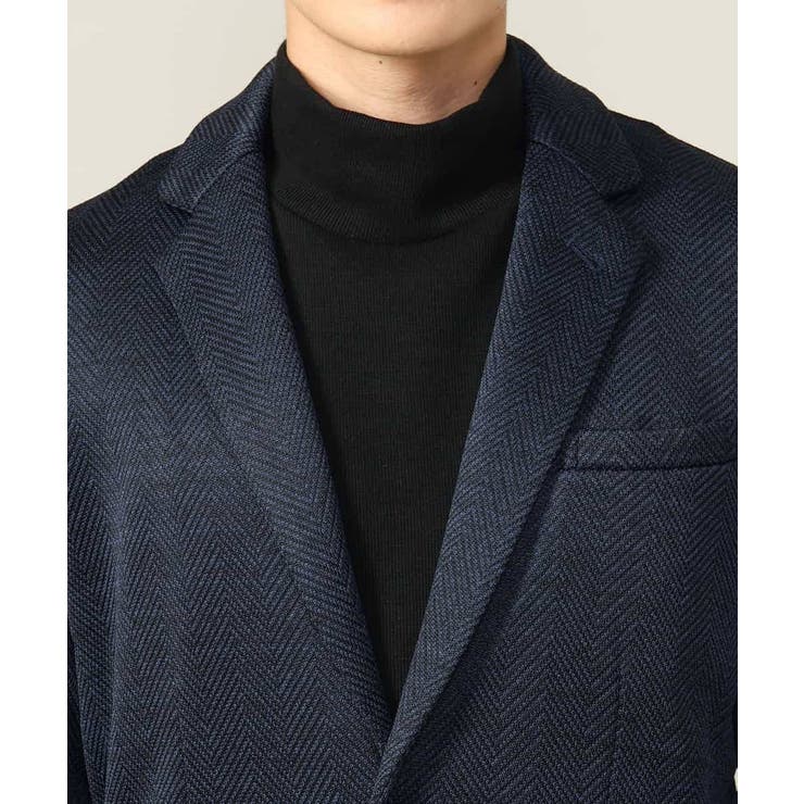 【洗濯機で洗える】ヘリンボーン柄テーラードジャケット(セットアップ可） | a.v.v【MEN】 | 詳細画像27 