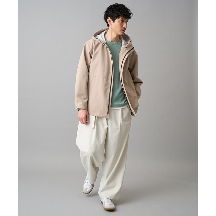 【イージーケア/洗濯機で洗える】畔裏起毛フェイクレイヤードカットソー | a.v.v【MEN】 | 詳細画像8 