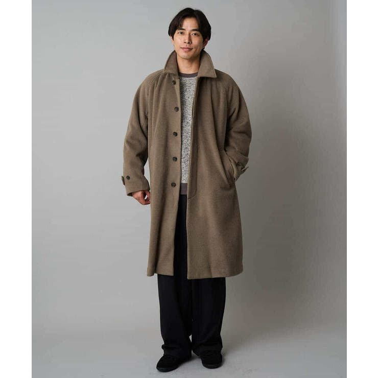 【洗濯機で洗える】ツイードライクフリースプルオーバー | a.v.v【MEN】 | 詳細画像5 