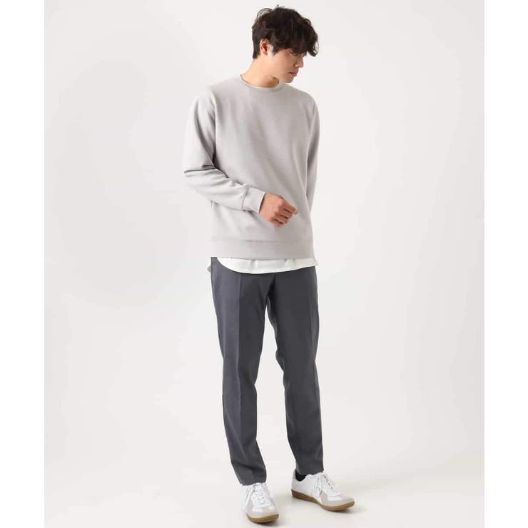 【毛玉になりにくい】なめらかダンボール クルーネックスウェット | a.v.v【MEN】 | 詳細画像11 