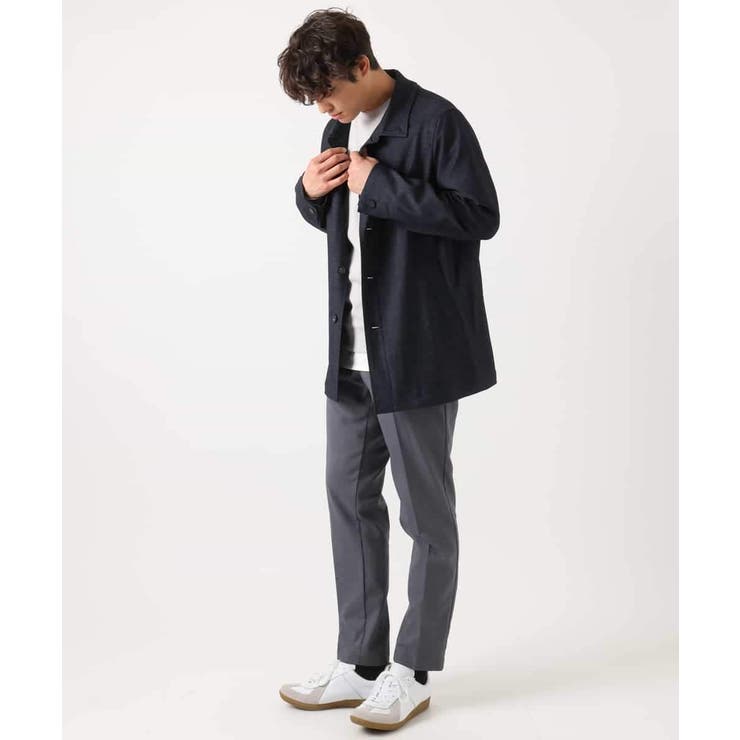 【毛玉になりにくい】なめらかダンボール クルーネックスウェット | a.v.v【MEN】 | 詳細画像13 