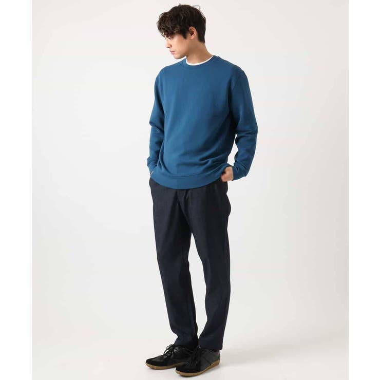 【毛玉になりにくい】なめらかダンボール クルーネックスウェット | a.v.v【MEN】 | 詳細画像17 