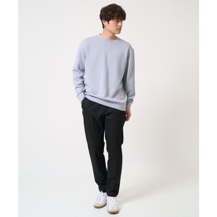 【毛玉になりにくい】なめらかダンボール クルーネックスウェット | a.v.v【MEN】 | 詳細画像19 