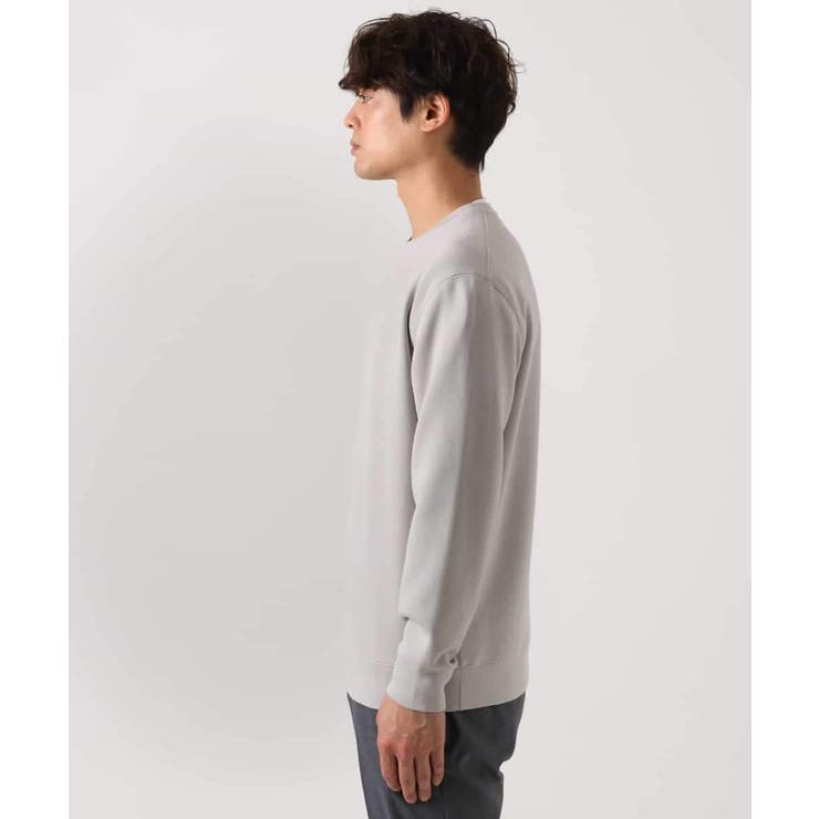 【毛玉になりにくい】なめらかダンボール クルーネックスウェット | a.v.v【MEN】 | 詳細画像36 