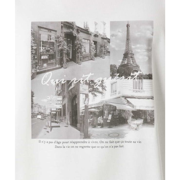 【コットン100％】PARISフォトプリントワイドシルエットロングTシャツ | a.v.v【MEN】 | 詳細画像23 