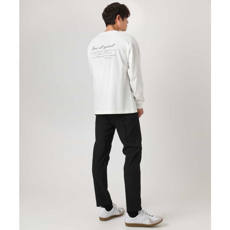 【コットン100％】PARISフォトプリントワイドシルエットロングTシャツ | a.v.v【MEN】 | 詳細画像9 