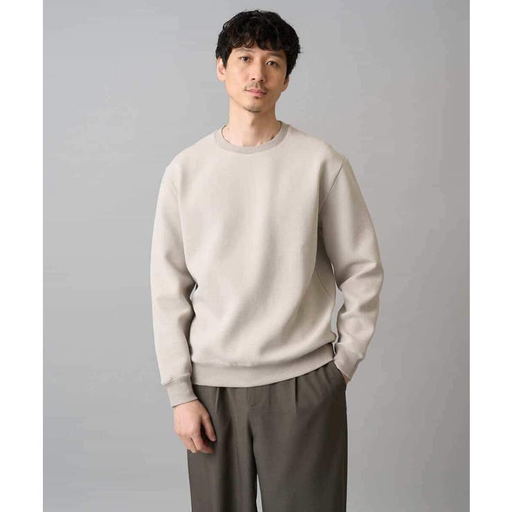 ライトグレー | 【イージーケア 洗濯機で洗える 毛玉になりにくい | a.v.v【MEN】