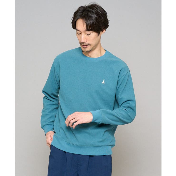 【イージーケア 洗濯機で洗える 毛玉になりにくい】アゼダブルフェイス1ポイント刺… | a.v.v【MEN】 | 詳細画像1 