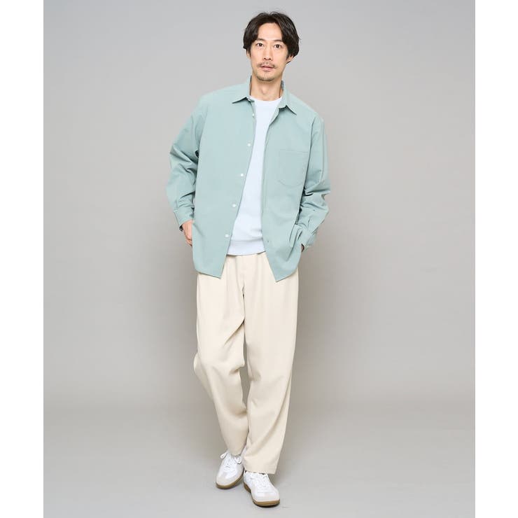 【イージーケア 洗濯機で洗える 毛玉になりにくい】アゼダブルフェイス1ポイント刺… | a.v.v【MEN】 | 詳細画像20 