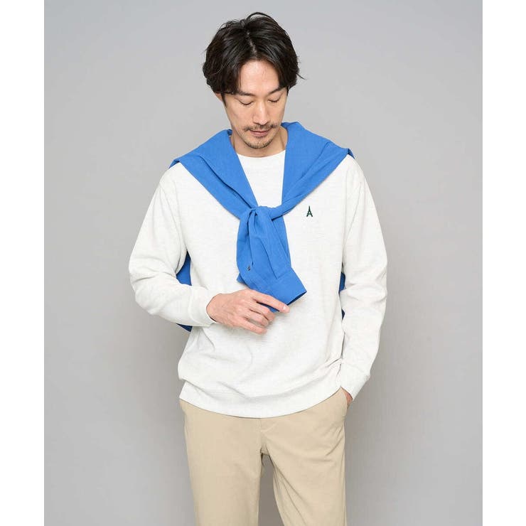 【イージーケア 洗濯機で洗える 毛玉になりにくい】アゼダブルフェイス1ポイント刺… | a.v.v【MEN】 | 詳細画像35 