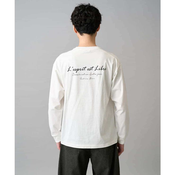 フォトプリントワイドシルエットカットソー | a.v.v【MEN】 | 詳細画像14 