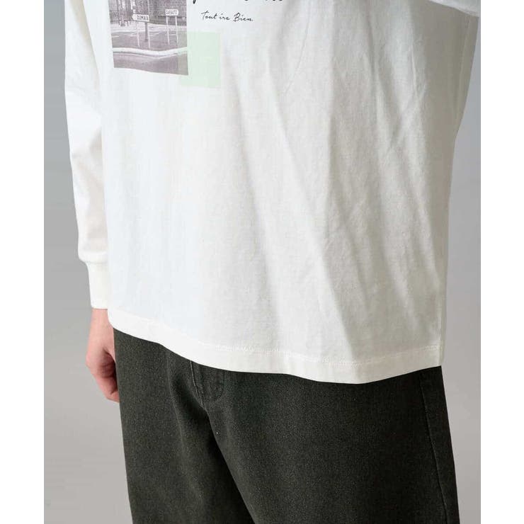 フォトプリントワイドシルエットカットソー | a.v.v【MEN】 | 詳細画像17 