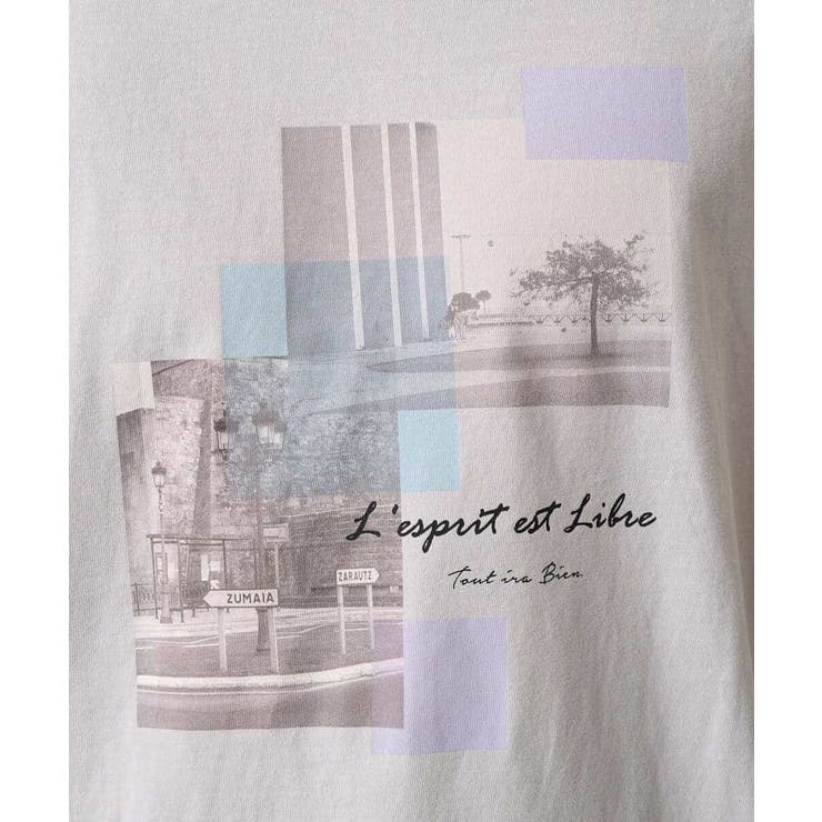 フォトプリントワイドシルエットカットソー | a.v.v【MEN】 | 詳細画像21 