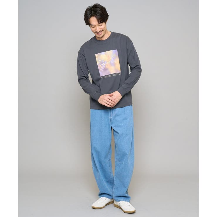 フォトグラファーコラボ ワイドシルエットカットソー | a.v.v【MEN】 | 詳細画像18 