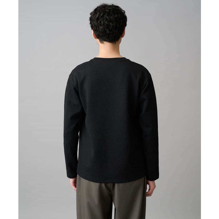 【イージーケア 洗濯機で洗える 毛玉になりにくい】キカジャガードクルーネックプル… | a.v.v【MEN】 | 詳細画像16 